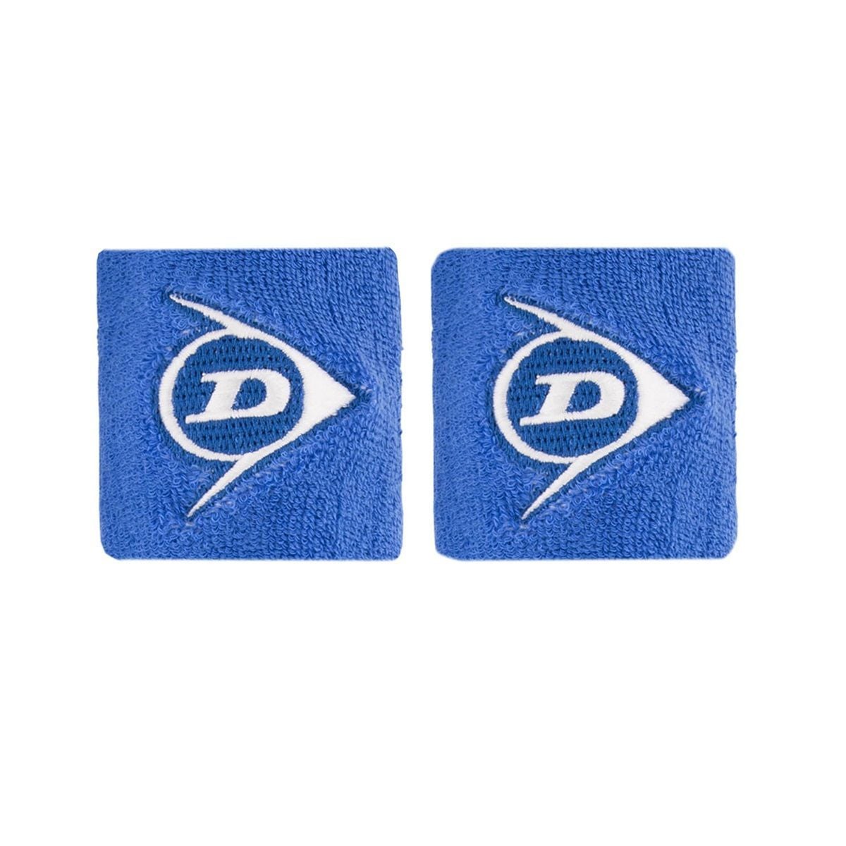 MUÑEQUERA DUNLOP CORTA AZUL ROYAL X2 TENIS PADEL - 1