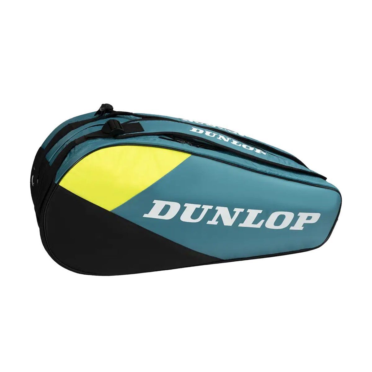 BOLSO DUNLOP SX CLUB NEGRO/VERDE X6 - 2