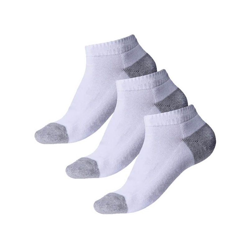 CALCETIN DUNLOP CREW CORTO BLANCO X3 TENIS PADEL - 1
