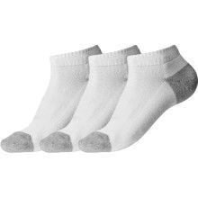 CALCETIN DUNLOP CREW CORTO BLANCO X3 TENIS PADEL - 2
