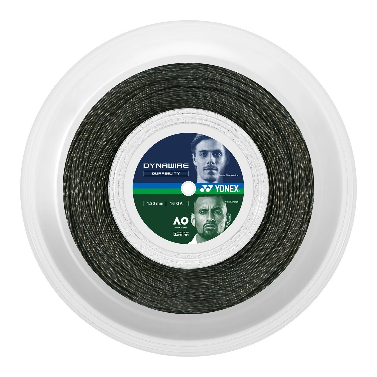 ROLLO DE CUERDA YONEX DYNAWIRE NEGRO 1.30 - 200M - 1