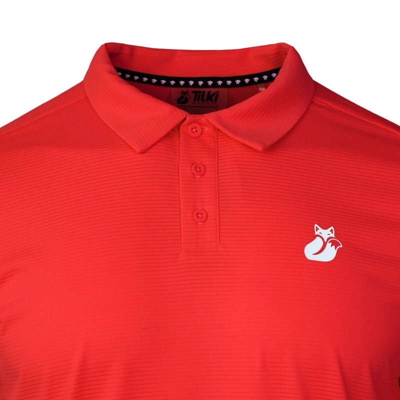 POLERA TILKI POLO PRO LEHINDE ROJA TENIS PADEL - 4