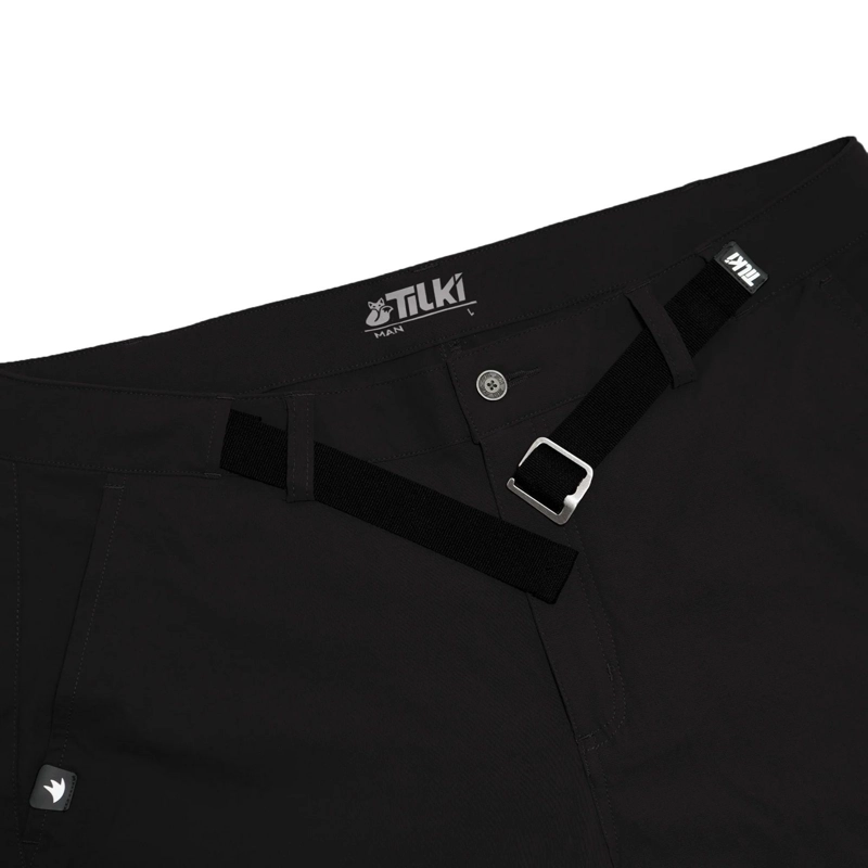 PANTALON TILKI MELEZ LEHINDE NEGRO TENIS PADEL - 4