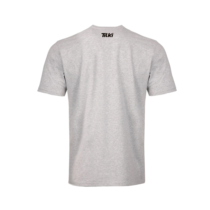 POLERA TILKI COTTON FOX GRIS TENIS PADEL - 3