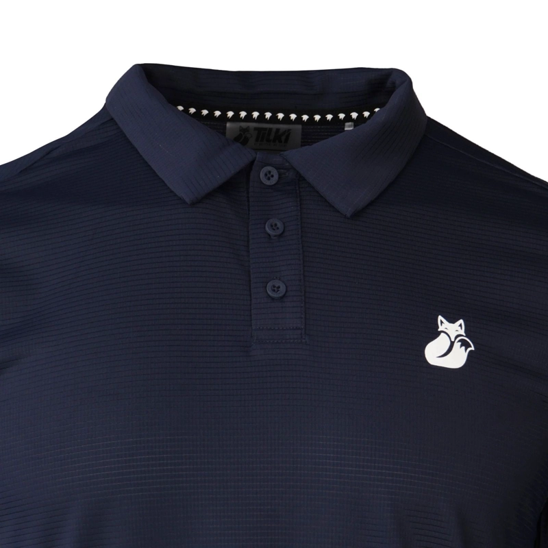 POLERA TILKI POLO PRO LEHINDE AZUL MARINO TENIS PADEL - 4