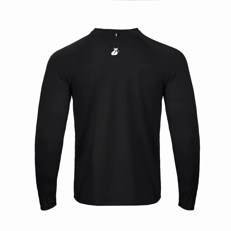 POLERA TILKI MANGA LARGA POLY LEHINDE NEGRA TENIS PADEL - 3
