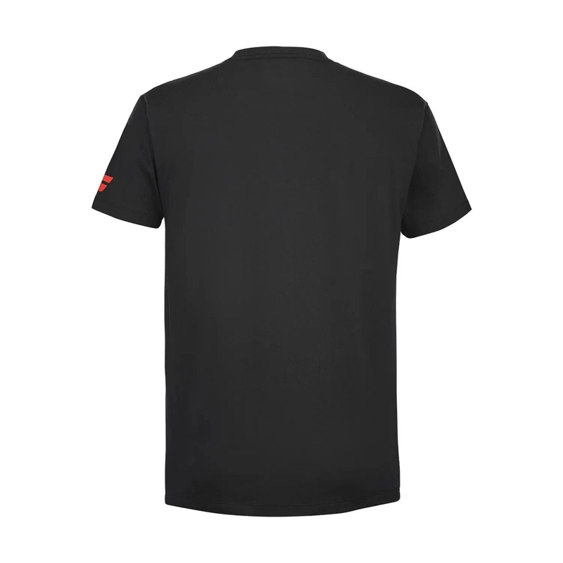 POLERA BABOLAT EXERCISE TEE NEGRA TENIS PADEL - 2