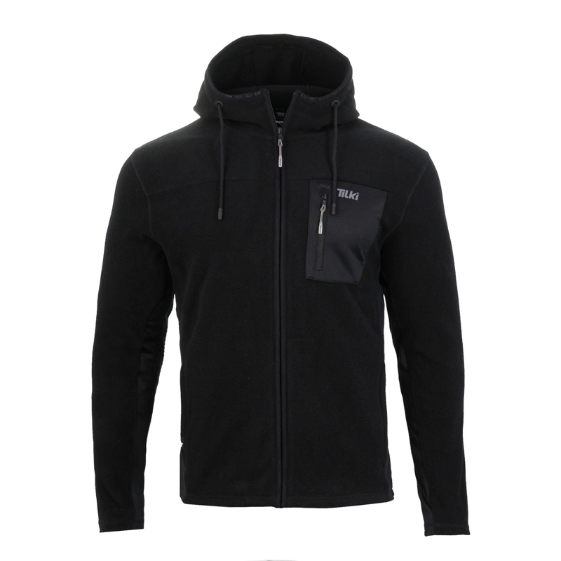 POLAR TILKI FULL ZIP HOOD PRO NEGRO TENIS PADEL - 1