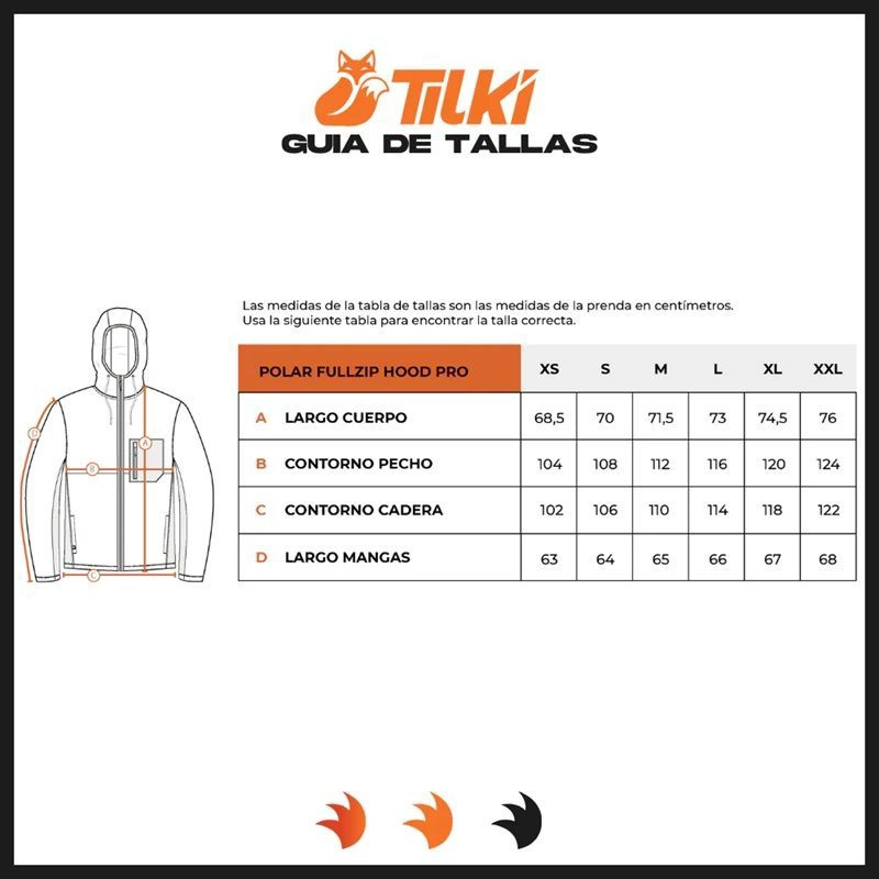 POLAR TILKI FULL ZIP HOOD PRO NEGRO TENIS PADEL - 6