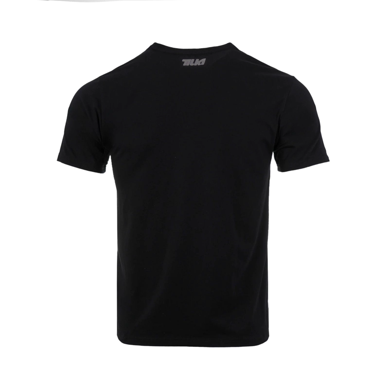 POLERA TILKI COTTON MIX BIG LOGO NEGRA/GRIS TENIS PADEL - 2