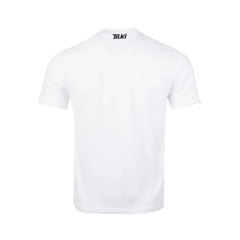 POLERA TILKI COTTON MIX BIG LOGO BLANCA/NEGRA TENIS PADEL - 3