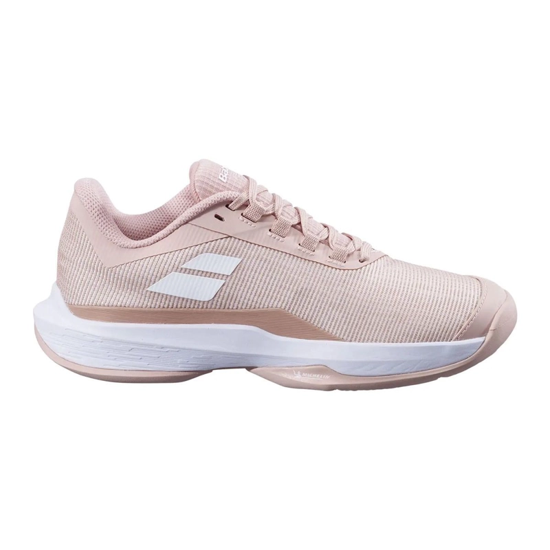 ZAPATILLA BABOLAT JET TERE 2 CLAY MUJER ROSA TENIS PADEL - 1