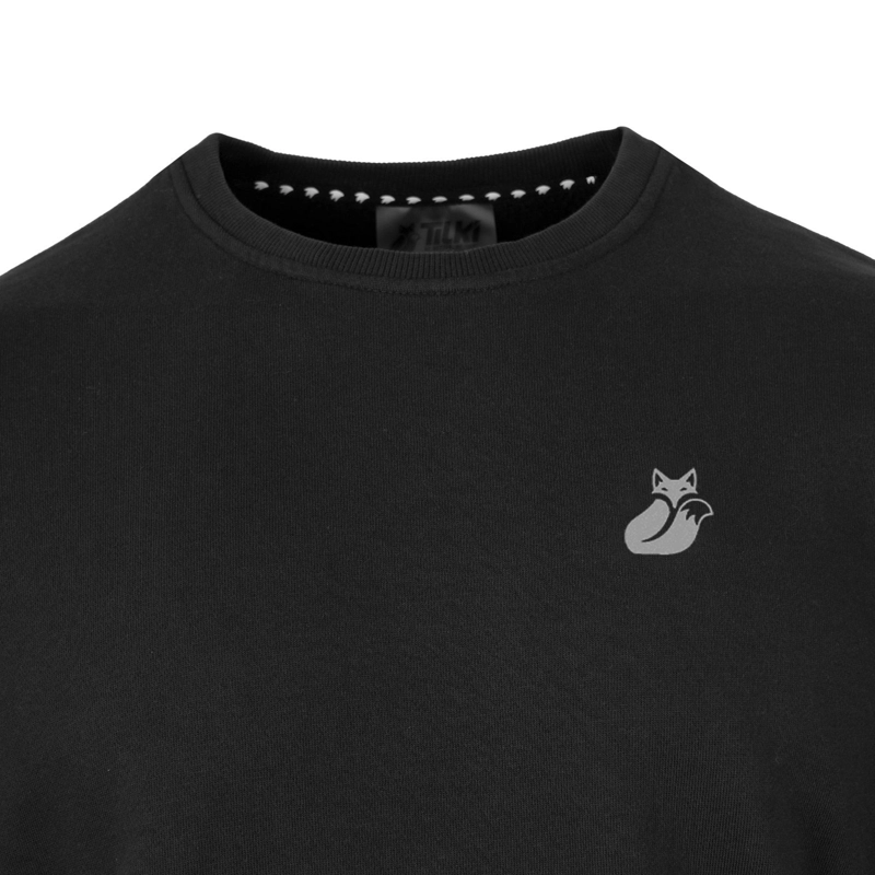 POLERON TILKI CREW NECK AGIR LEHINDE NEGRO/GRIS TENIS PADEL - 2