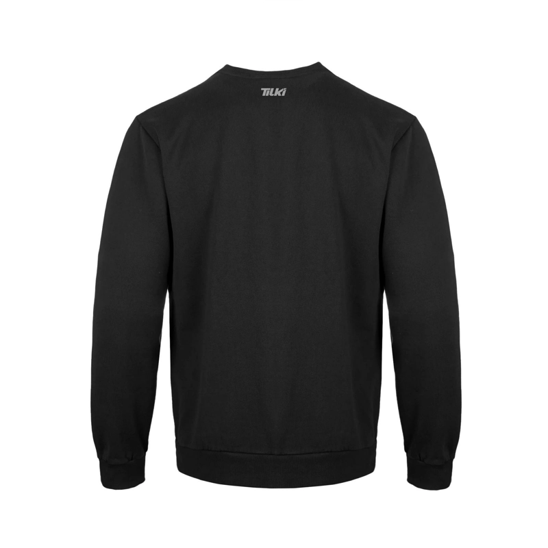 POLERON TILKI CREW NECK AGIR LEHINDE NEGRO/GRIS TENIS PADEL - 3