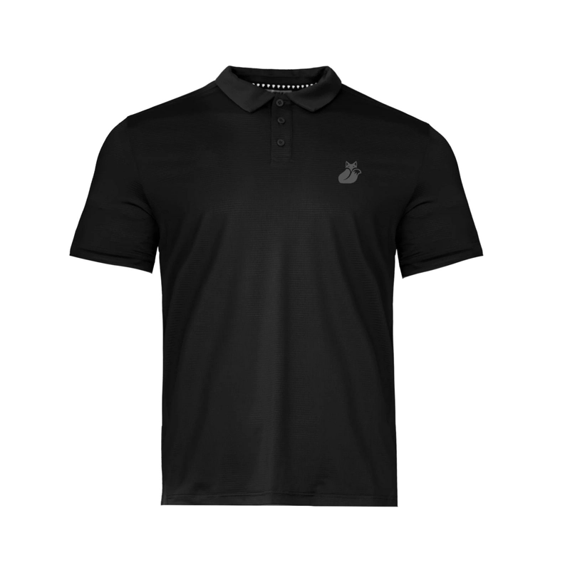 POLERA TILKI POLO PRO LEHINDE NEGRA/GRIS TENIS PADEL - 1
