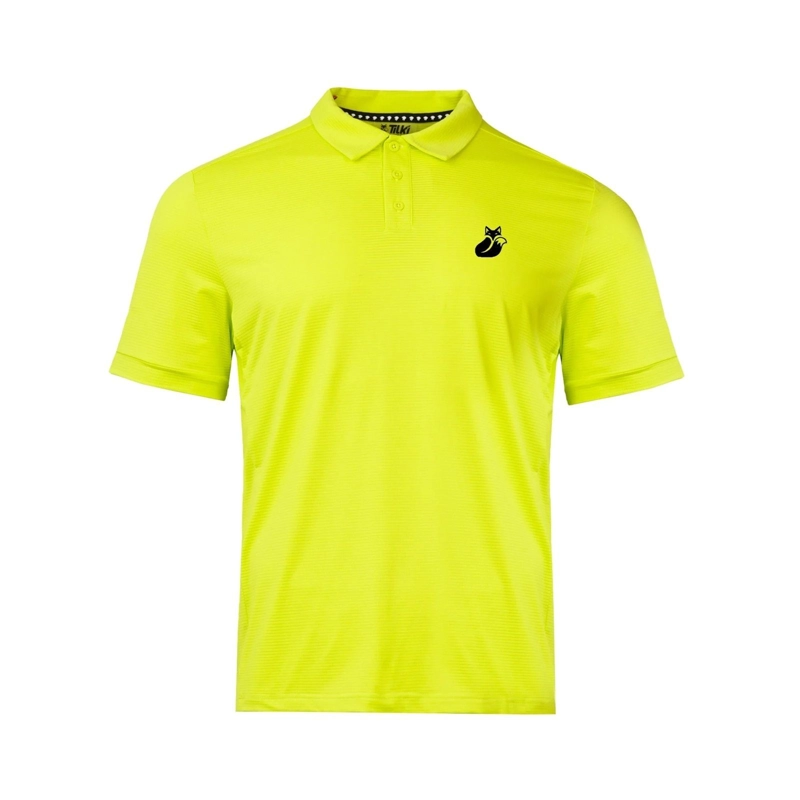 POLERA TILKI POLO PRO LEHINDE AMARILLO FLUOR TENIS PADEL - 1