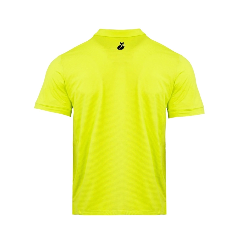 POLERA TILKI POLO PRO LEHINDE AMARILLO FLUOR TENIS PADEL - 2