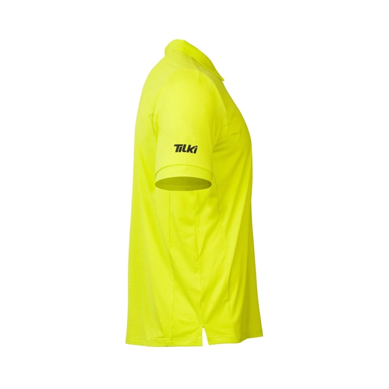 POLERA TILKI POLO PRO LEHINDE AMARILLO FLUOR TENIS PADEL - 3