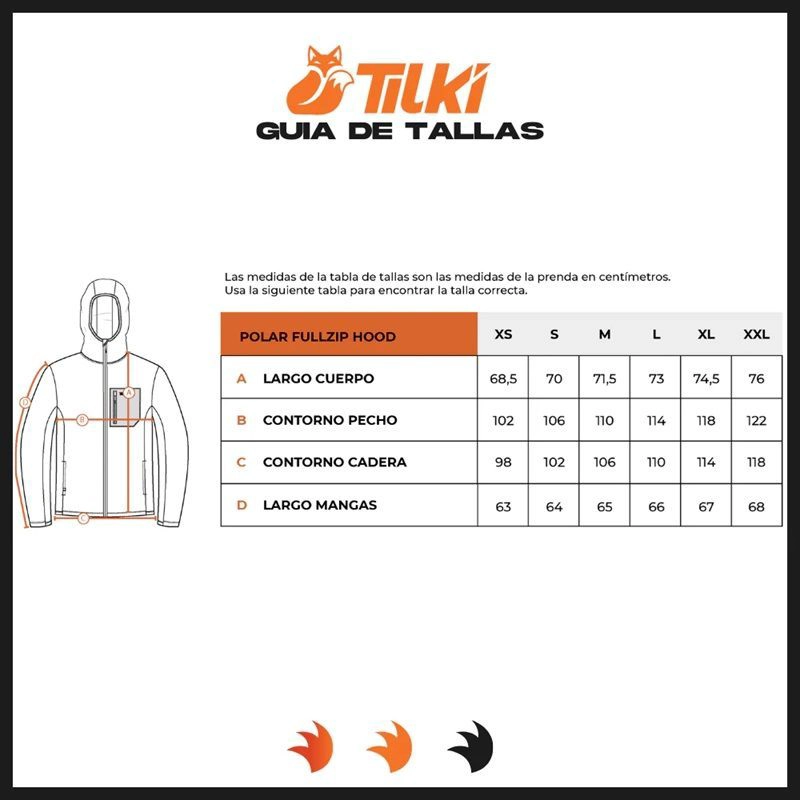 POLAR TILKI FULL ZIP HOOD LEHINDE NEGRO TENIS PADEL - 6