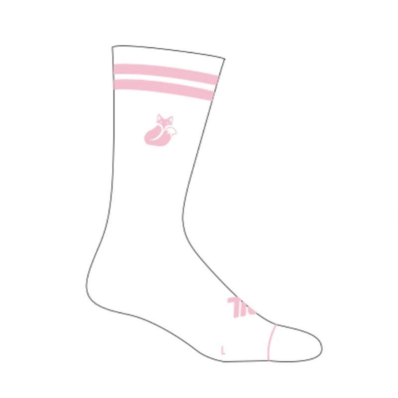 CALCETIN TILKI COMFORT LINE BLANCO/ROSA PACK X3 TENIS PADEL - 1