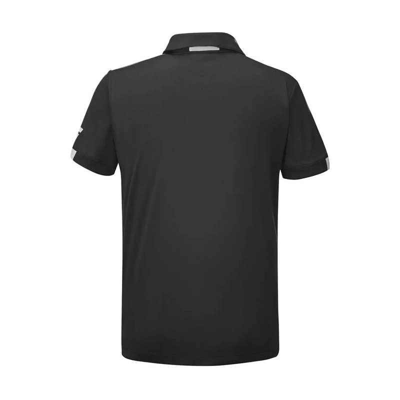 POLERA BABOLAT PLAY POLO NEGRA TENIS PADEL - 2