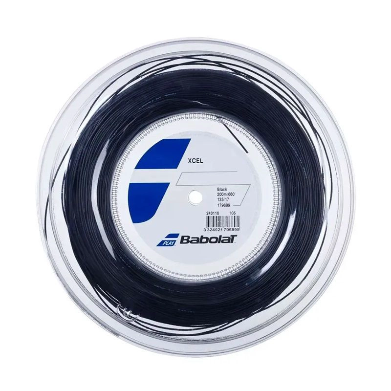 ROLLO DE CUERDA BABOLAT XCEL NEGRA 1.30 - 200M - 1