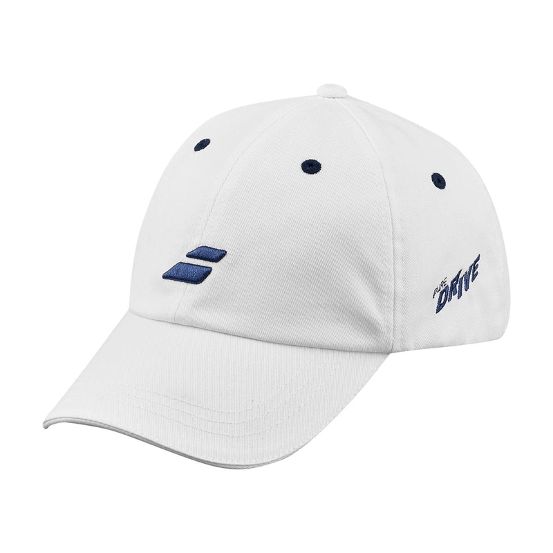 GORRO BABOLAT PURE DRIVE BLANCO TENIS PADEL - 1