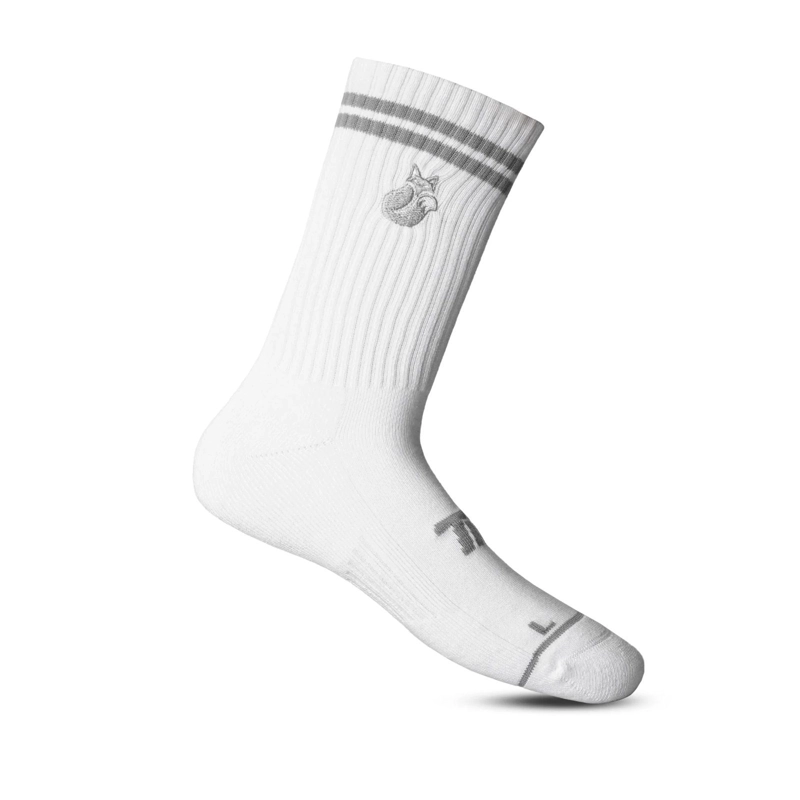 CALCETIN TILKI COMFORT LINE BLANCO/GRIS PACK X3 TENIS PADEL - 2