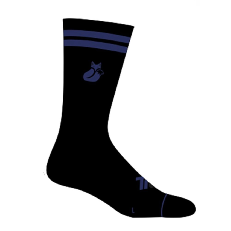 CALCETIN TILKI COMFORT LINE NEGRO/AZUL PACK X3 TENIS PADEL - 1