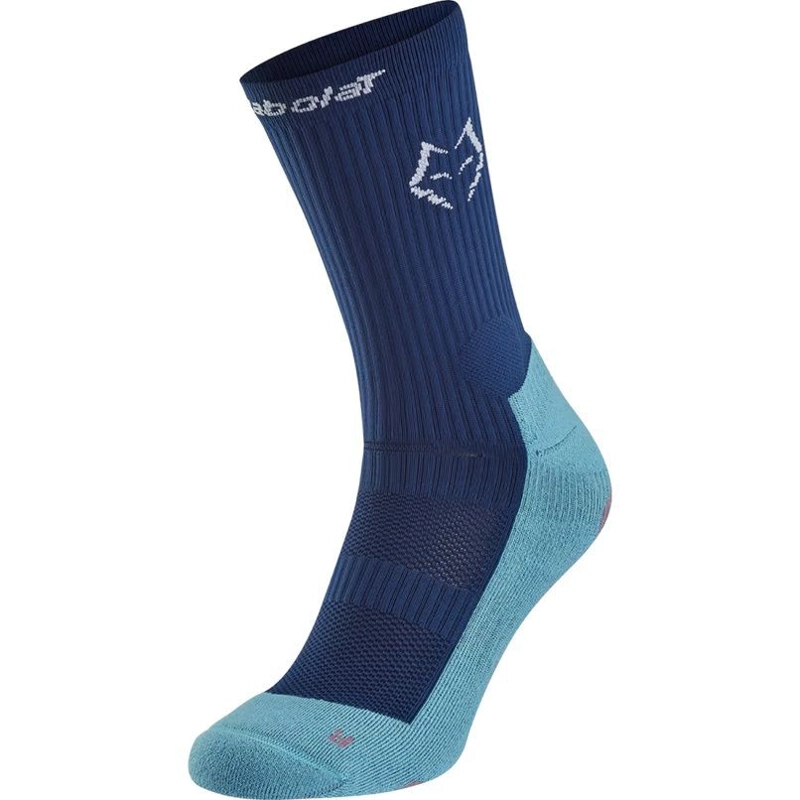 CALCETIN BABOLAT JUAN LEBRON AZUL TENIS PADEL - 1