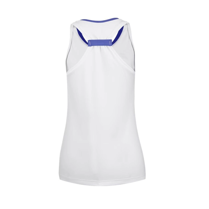 POLERA BABOLAT PLAY TANK TOP WOMEN BLANCA TENIS PADEL - 3