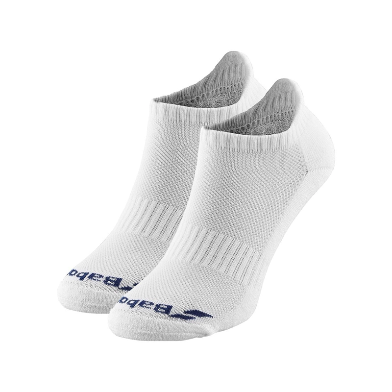 CALCETIN BABOLAT INVISIBLE BLANCO - 2 PARES TENIS PADEL - 1