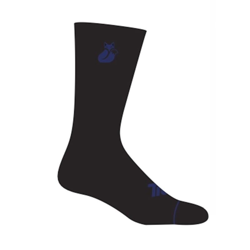 CALCETIN TILKI COMFORT NEGRO/AZUL PACK X3 TENIS PADEL 39-42