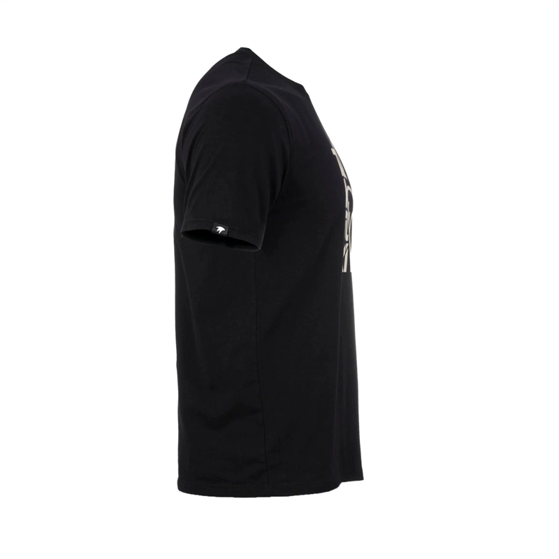 POLERA TILKI COTTON MIX BIG LOGO NEGRA/BLANCA TENIS PADEL - 2