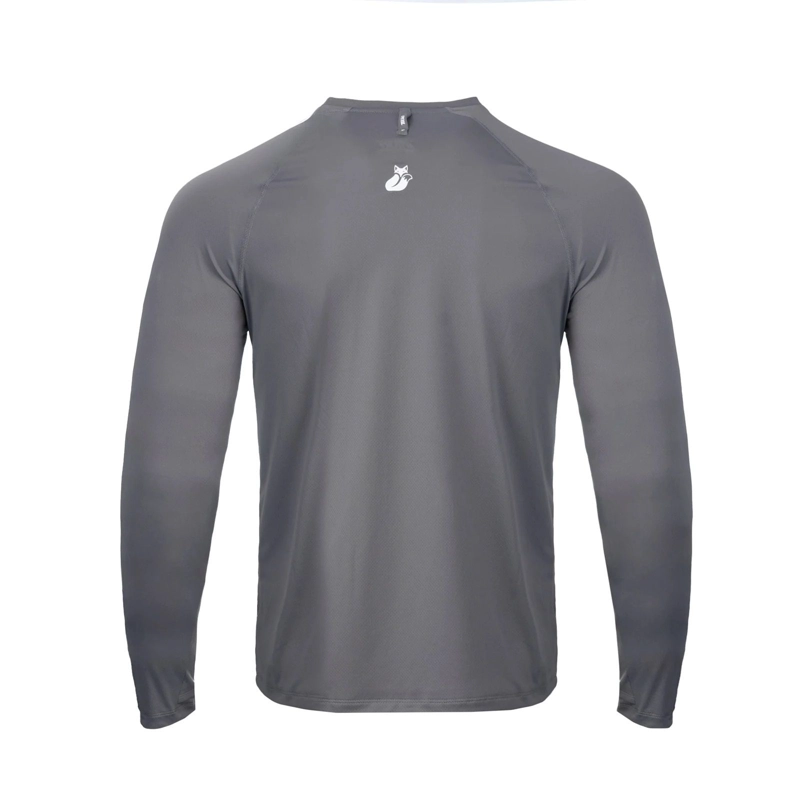 POLERA TILKI MANGA LARGA POLY LEHINDE GRIS TENIS PADEL - 2