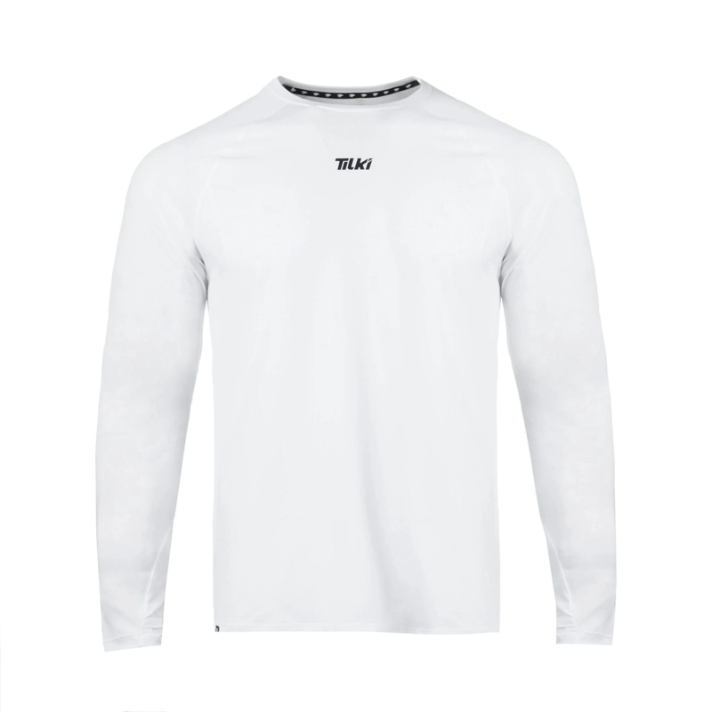 POLERA TILKI MANGA LARGA POLY LEHINDE BLANCA TENIS PADEL - 1