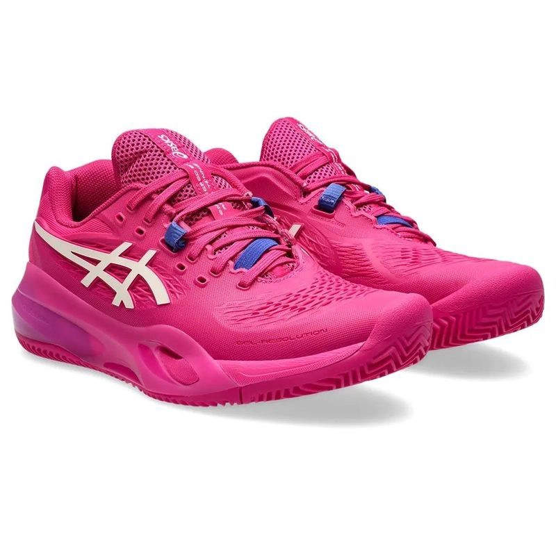 ZAPATILLA ASICS MUJER GEL RESOLUTION X CLAY ROSADO - 3