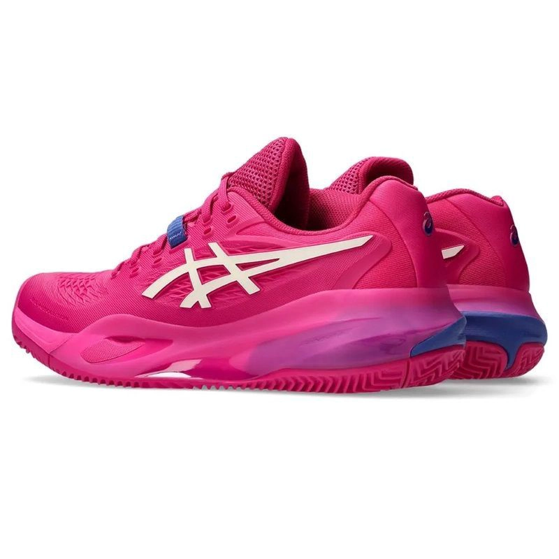 ZAPATILLA ASICS MUJER GEL RESOLUTION X CLAY ROSADO - 5