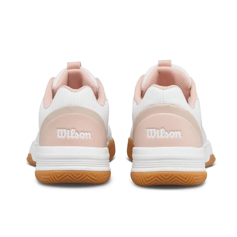 ZAPATILLA WILSON COURTGLIDE BLANCO/ROSA TENIS PADEL - 3