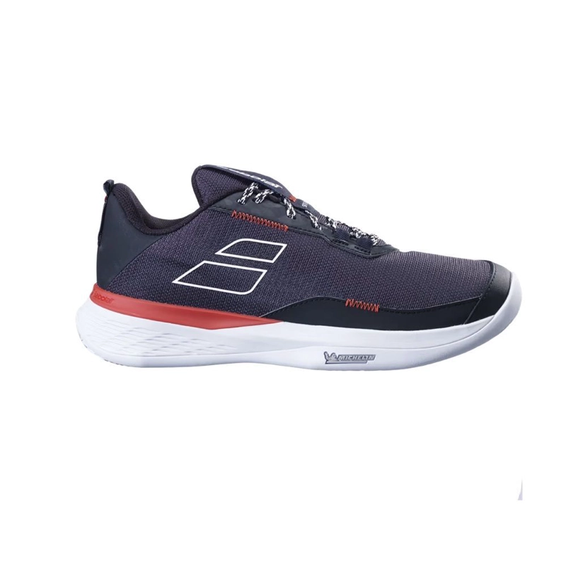 ZAPATILLA BABOLAT SFX EVO CLAY NEGRO/ROJO 6.5