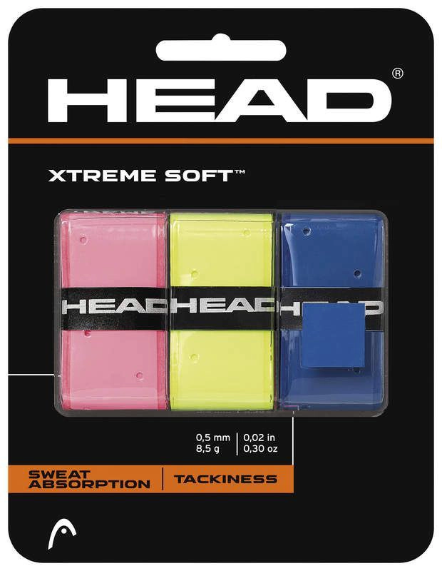 OVERGRIP HEAD XTREME SOFT MULTICOLOR X3 TENIS PADEL - 2