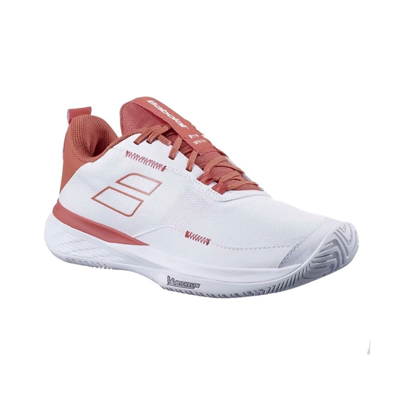 ZAPATILLA BABOLAT SFX EVO ALL COURT WOMEN BLANCO/TERRACOTA - 4