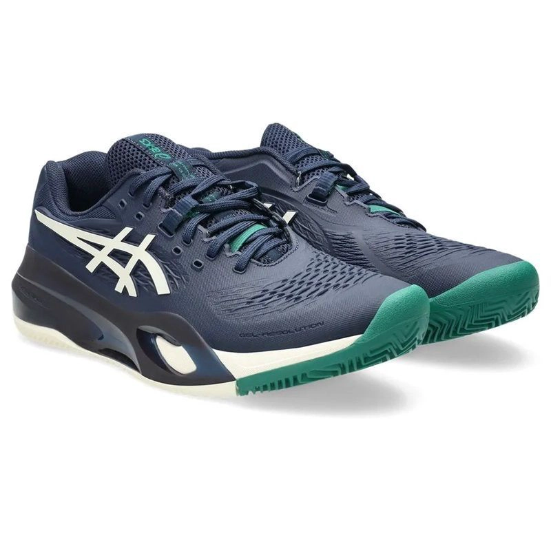 ZAPATILLA ASICS GEL RESOLUTION X CLAY AZUL - 2