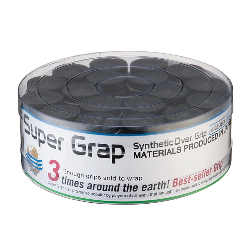 OVERGRIP YONEX SUPER GRAP NEGRO X36 TENIS PADEL - 1