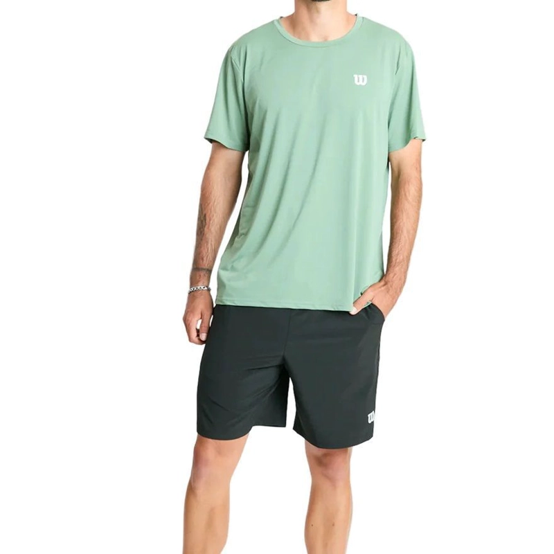 POLERA WILSON POLY VERDE TENIS/PADEL - 2