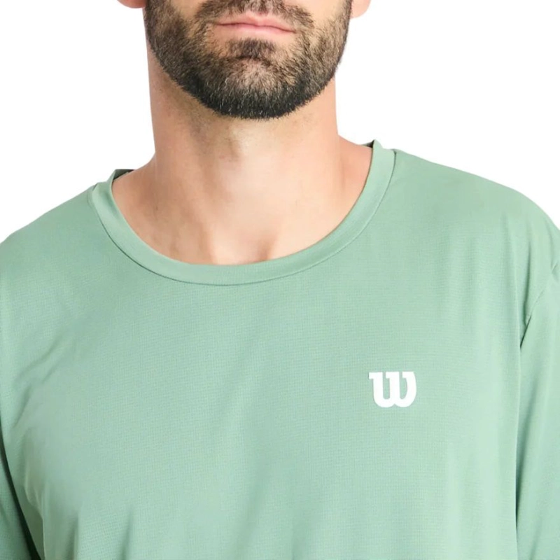 POLERA WILSON POLY VERDE TENIS/PADEL - 3