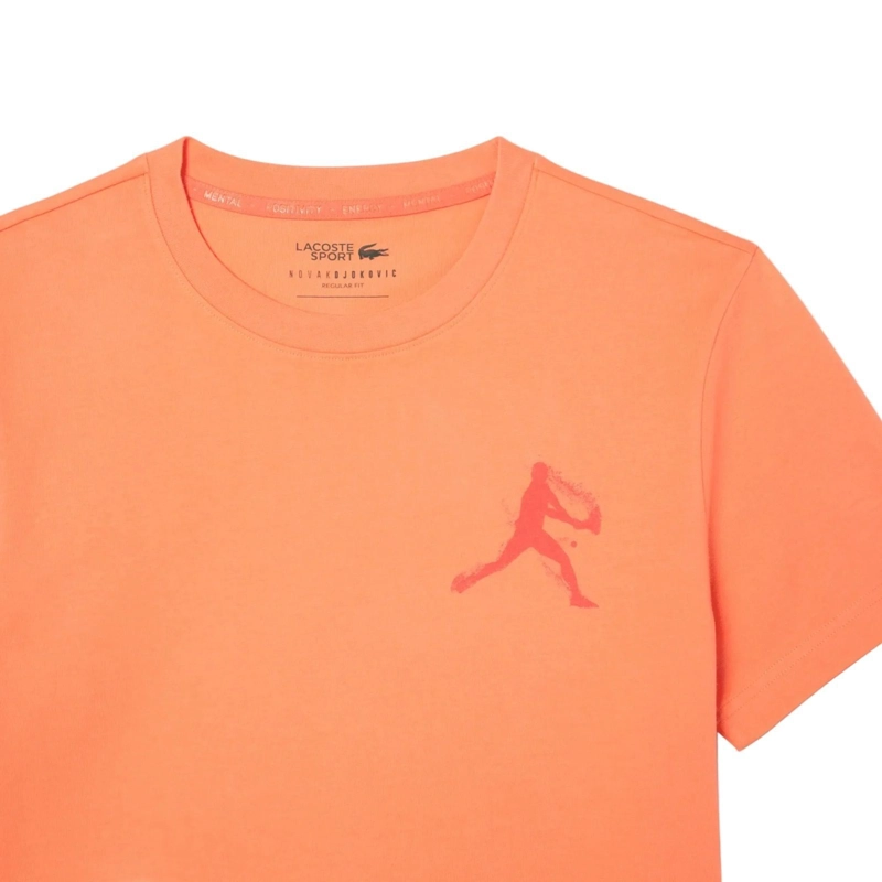 POLERA LACOSTE NOVAK DJOKOVIC NARANJA - 2