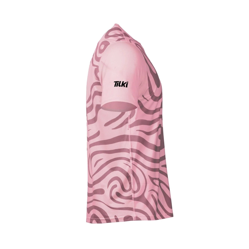POLERA TILKI FULL PRINT PRO LEHINDE ROSA TENIS PADEL - 3