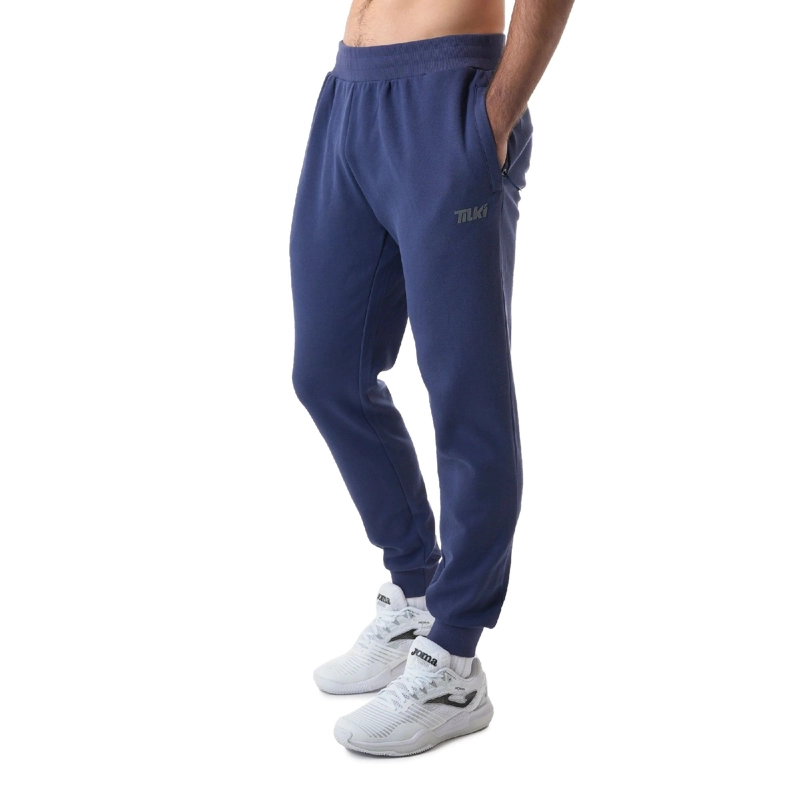 PANTALON TILKI ALGODON LEHINDE AZUL TENIS PADEL - 1