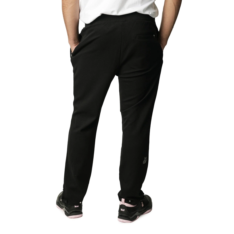 PANTALON TILKI ALGODON STRAIGHT LEHINDE NEGRO TENIS PADEL - 2